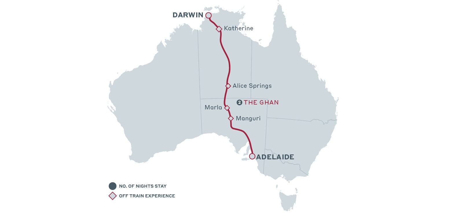 Official Site Of The Ghan | Journey Beyond Rail