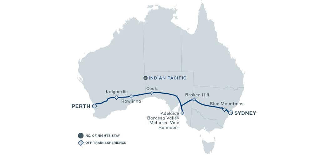 Official Site Of The Indian Pacific | Journey Beyond Rail