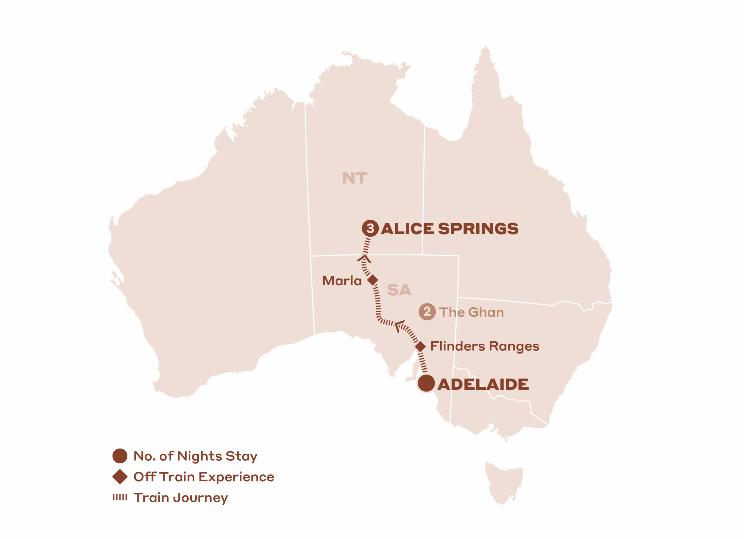 Alice Springnt Alice Springs Classic City Stay 2027 - Journey Beyond Rail
